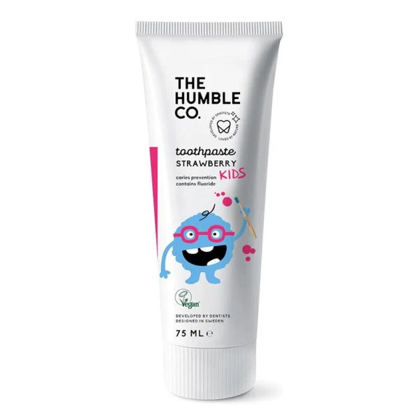 Humble Toothpaste Kids Strawberry 75ml | Çilekli Diş Macunu ürün görseli 1
