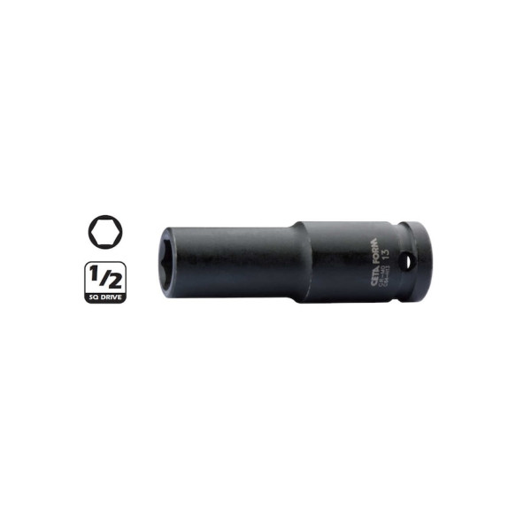 Ceta Form C64-h14 14mm 1/2  6 Köşe Derin Havalı Lokma ürün görseli 1