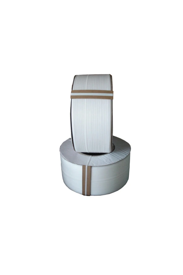 Otomatik makine Çemberi Beyaz 12Mm 3000 Metre 2 Adet ürün görseli 1