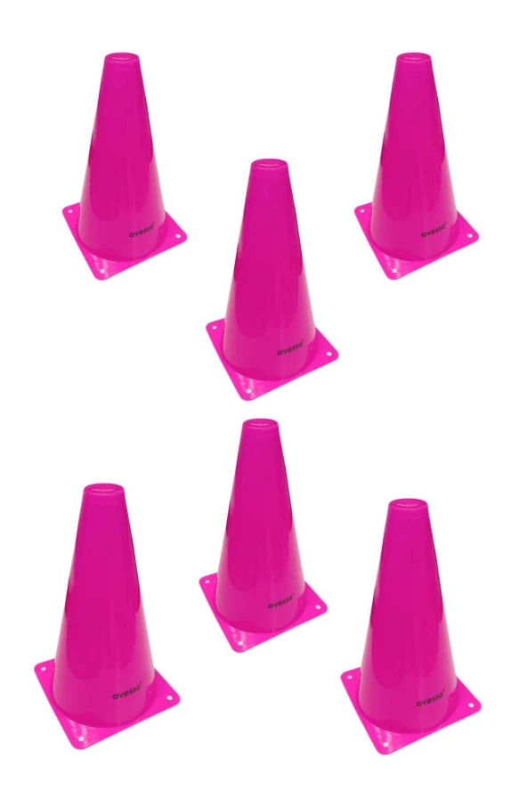 Avessa Hn-23 Küçük Huni 23 cm Pembe 6lı ürün görseli 1