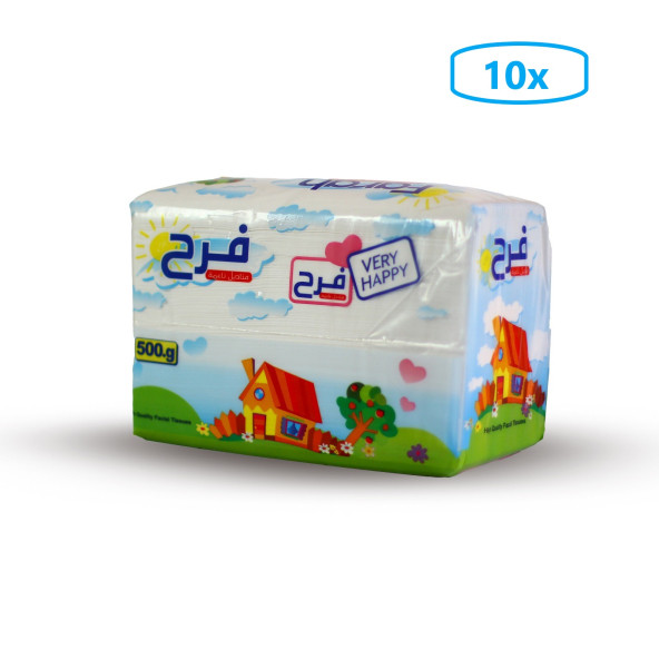 Farah Soft Tissues Çekmeli Peçete 10'lu Paket ürün görseli 1