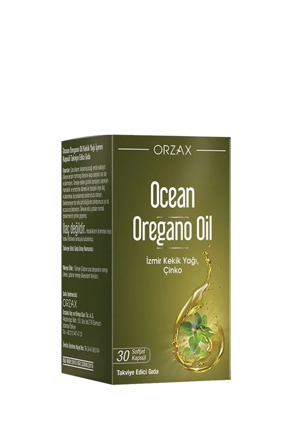 Ocean Kekik Yağı 30 Kapsül ürün görseli 1