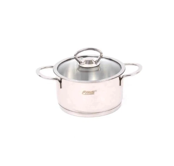 FMS 1019 Şirin Mini Çelik Tencere 18*10 cm ürün görseli 1
