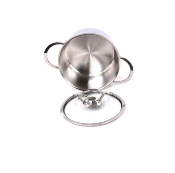 FMS 1019 Şirin Mini Çelik Tencere 18*10 cm - Resim 2