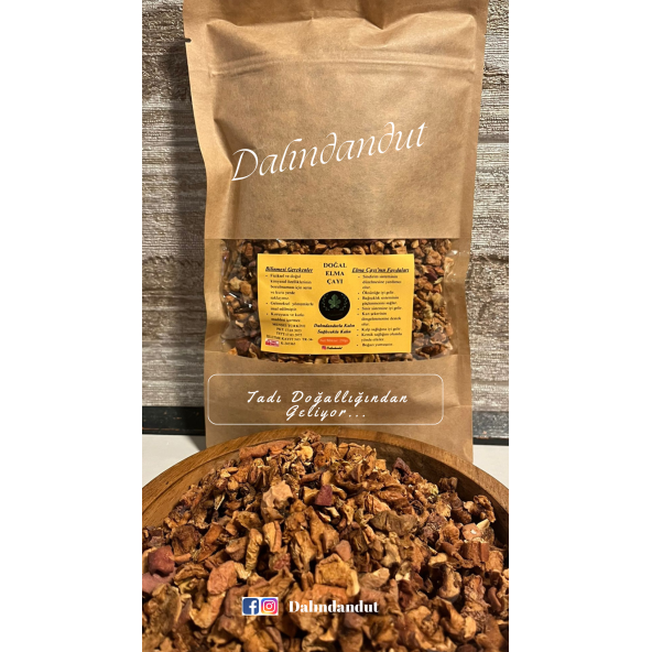 Dalındandut Doğal Organik Elma Çayı 250gr ürün görseli 1