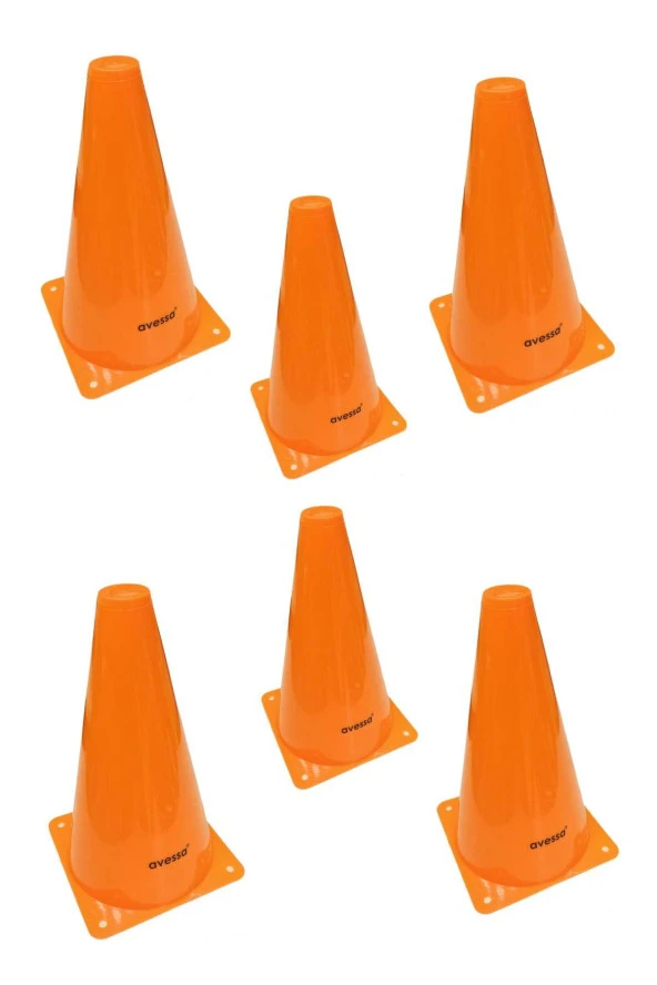 Avessa Hn-23 Küçük Huni 23 cm Turuncu 6lı ürün görseli 1