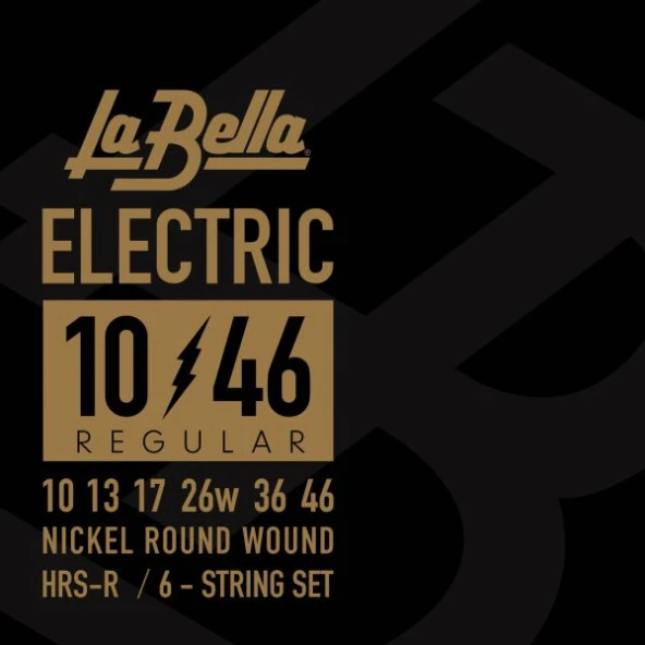 LA BELLA ELEKTRO GİTAR TELİ 10-46 HRS-R ürün görseli 1