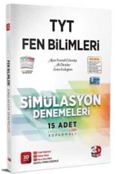 3d Tyt Simülasyon Fen Bilimleri Denemeleri ürün görseli 1