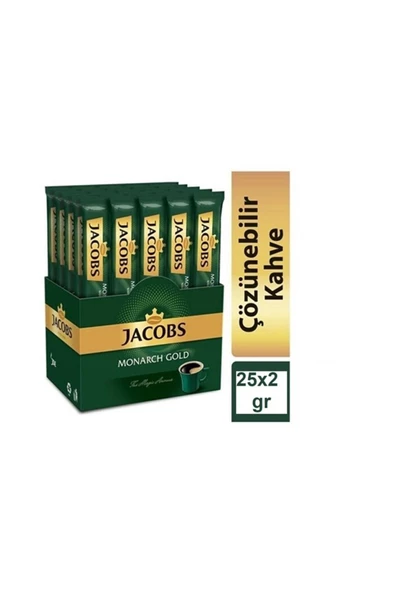 Jacobs Monarch Gold Kahve 2 gr X 25 Adet ürün görseli 1
