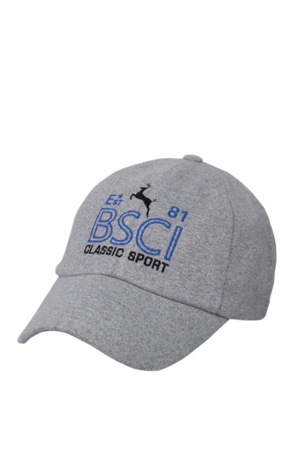 Bay Şapkacı - Classic Support - 8081-Gri ürün görseli 1