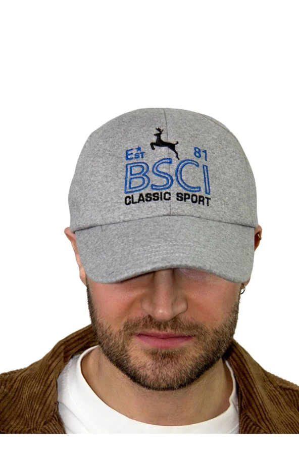 Bay Şapkacı - Classic Support - 8081-Gri - Resim 4