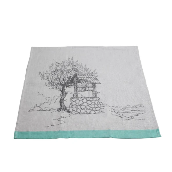 Hobby Nelly Kurulama Bezi, Mutfak Havlusu 2'li 50 x 70 Yeşil Ve Gri ürün görseli 1