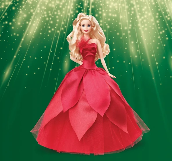 Barbie 2022 Mutlu Yıllar Bebeği - Sarışın ürün görseli 1