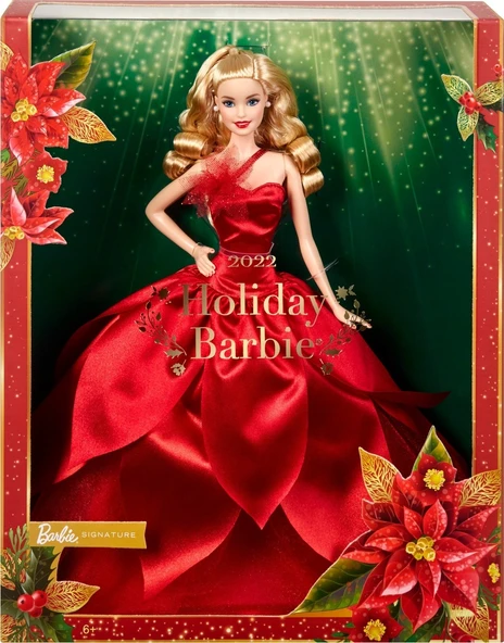 Barbie 2022 Mutlu Yıllar Bebeği - Sarışın - Resim 3