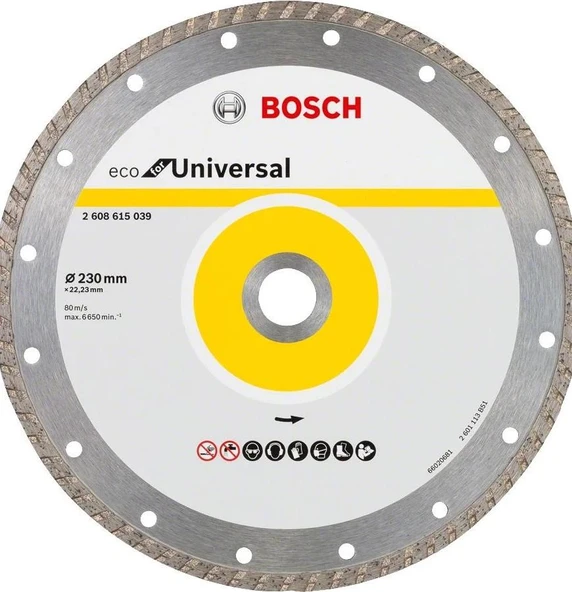 Bosch Eco Elmas Kesme Diski 230mm ürün görseli 1