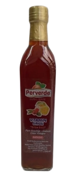 Perverde Vitamin Sirkesi 500 ML ürün görseli 1