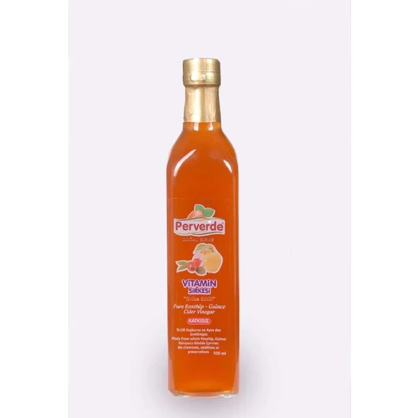 Perverde Vitamin Sirkesi 500 ML - Resim 2