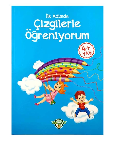 4 Yaş İlk Adımda Çizgilerle Öğreniyorum Meşe İlk Akademi ürün görseli 1