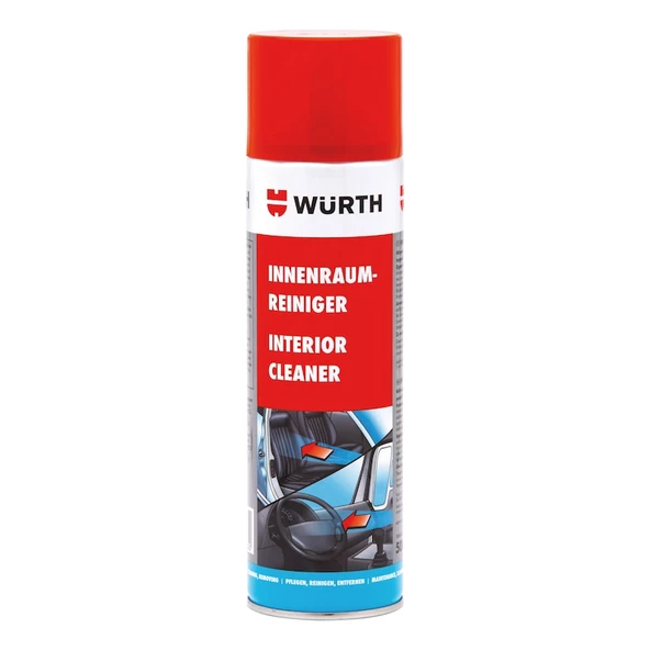 WÜRTH ARAÇ İÇİ TEMİZLEME SPREYİ 500ML ürün görseli 1
