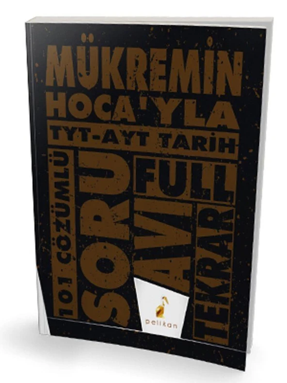 TYT AYT Mükremin Hocayla Tarih Soru Avı 101 Çözümlü Soru Pelikan Yayınları ürün görseli 1