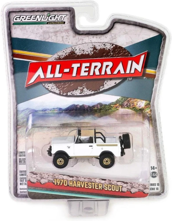 Greenlight 1970 Harvester Scout 1/64 Model Araba - Resim 2