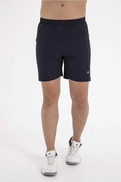 Crozwise Spor Lycra- Erkek Likralı Lacivert Spor Şort - 3164-01 ürün görseli 1