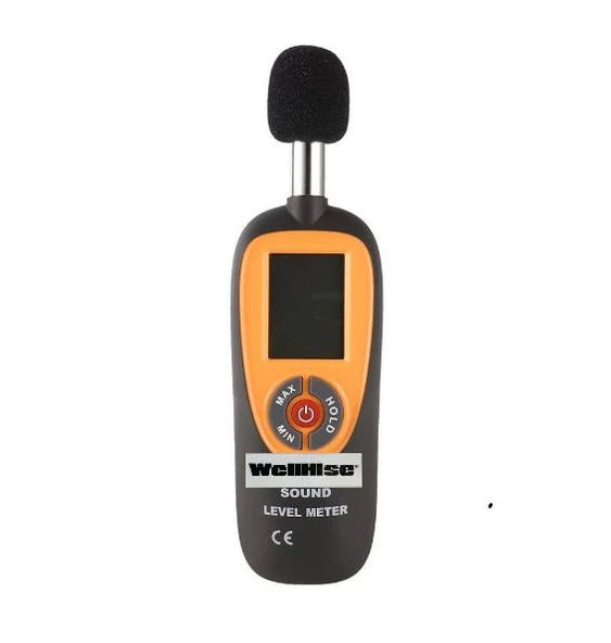 Wellhise HT-90A Ses Seviyesi Ölçer Desibelmetre ürün görseli 1