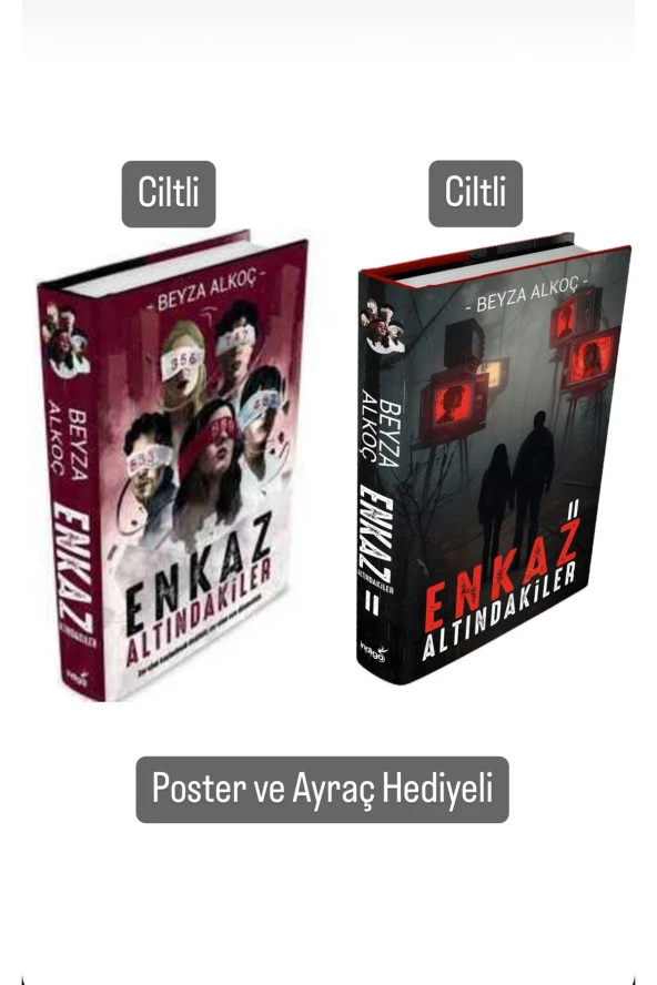 Enkaz Altındakiler 1-2 Set (Ciltli) poster be ayraçlı ürün görseli 1