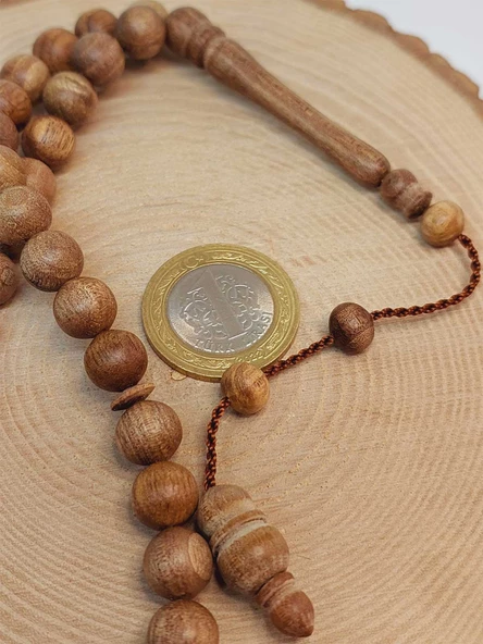 Ceviz Ağacı 33lük Tesbih 9.5mm Usta İşçilikli (49500) - Resim 3