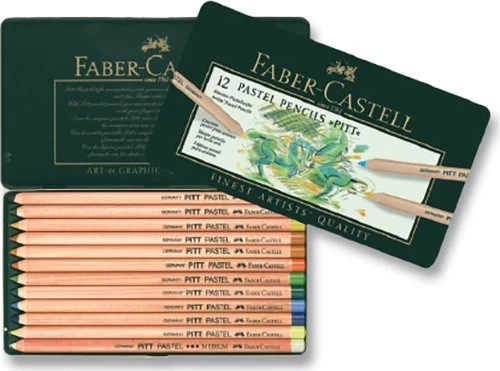 Faber-Castell Pitt Pastel Boya Kalemi 12 Renk ürün görseli 1