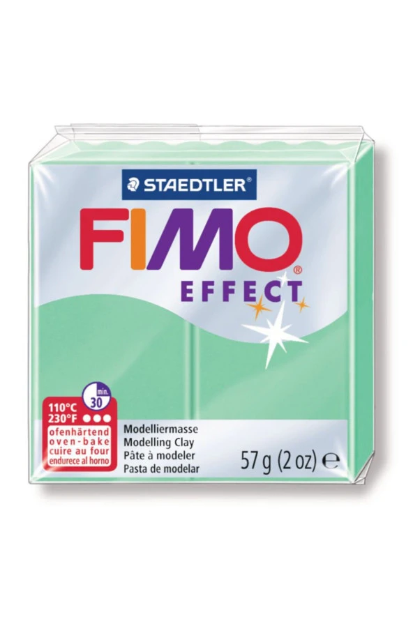 Fimo Effect Polimer Kil 57gr. Jade Green ürün görseli 1