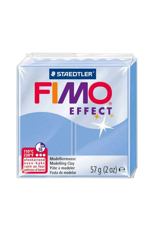 Fimo Effect Polimer Kil 386 Blue Agate (Mücevher Renkleri) ürün görseli 1