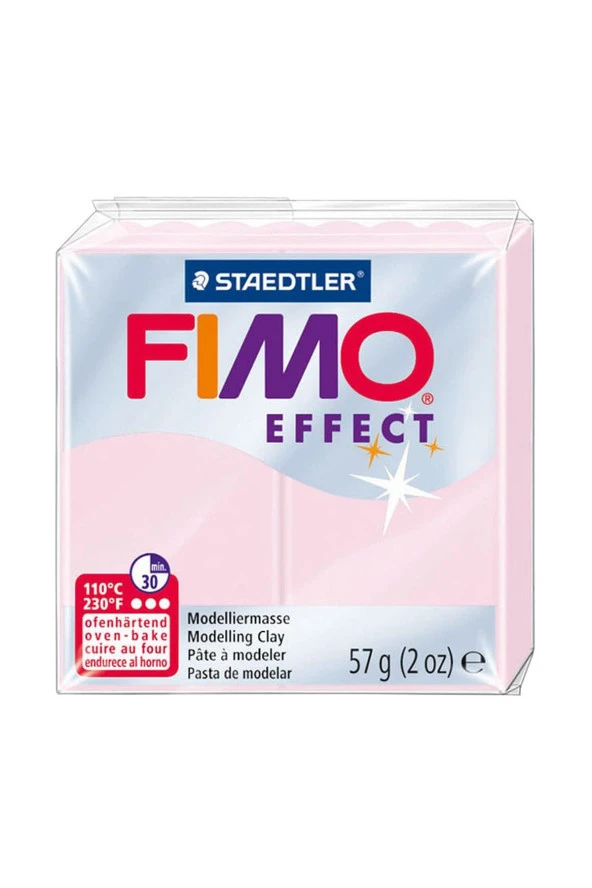 Fimo Effect Polimer Kil 206 Rose Quartz (Mücevher Renkleri) ürün görseli 1