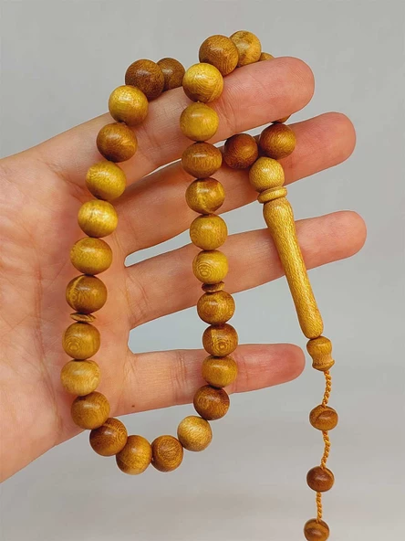 Dut Ağacı 33lük Tesbih 9.5mm Usta İşçilikli (49536) ürün görseli 1