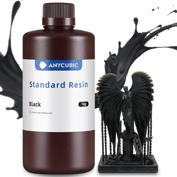 Anycubic Siyah UV Standard Resin (Reçine) 1 Kg SLA ürün görseli 1