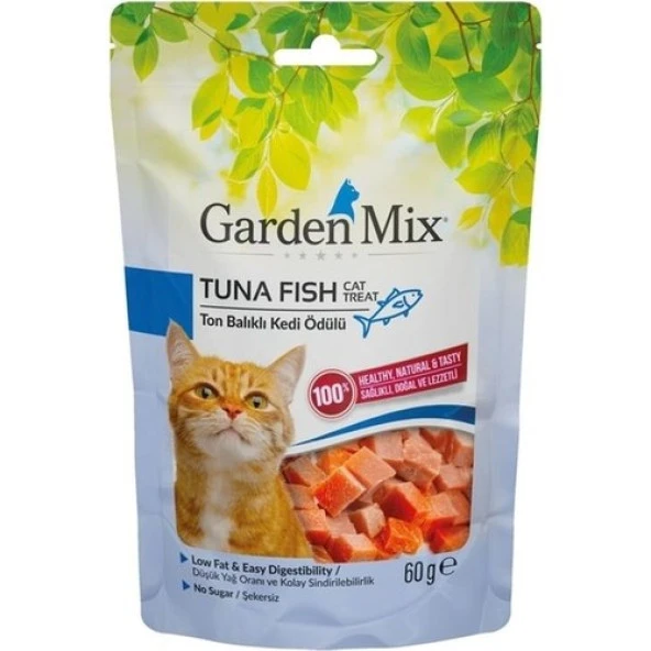 Gardenmix Ton Balıklı Kedi Ödülü 60 Gr SKT:05/2027 ürün görseli 1