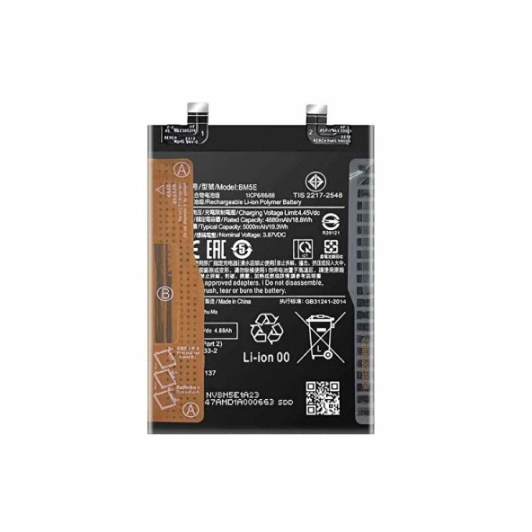 Xiaomi RedMi Note 11 Pro Plus Batarya RedMi Note K50 Pro BM5E Uyumlu Yedek Batarya 5000mAh ürün görseli 1