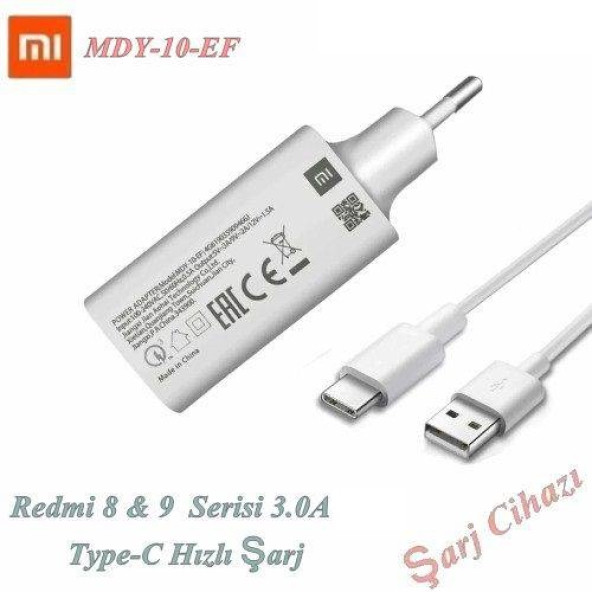 Xiaomi 22.5W Hızlı Şarj Cihazı MDY-11-EP - MDY-10EP Type-C şarj kablosu Redmi Mi Telefon Uyumlu şarj Kablosu 6A ürün görseli 1