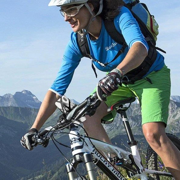 Zhltools 360 Dönerli Universal Bisiklet Telefon Tutucu - Resim 2