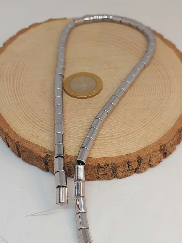 Hematit Taşı Dizi 5.5*8mm (49604) ürün görseli 1