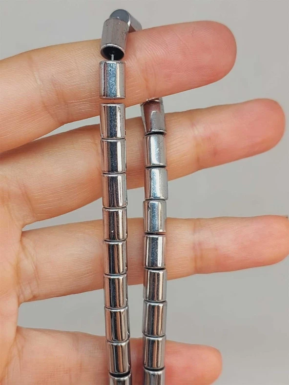 Hematit Taşı Dizi 5.5*8mm (49604) - Resim 3