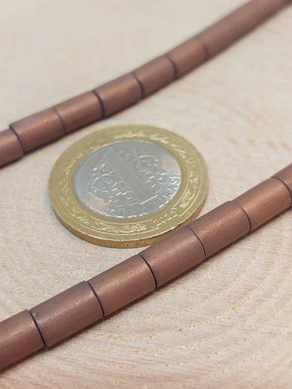 Hematit Taşı Dizi 5.5*8mm (49608) - Resim 2