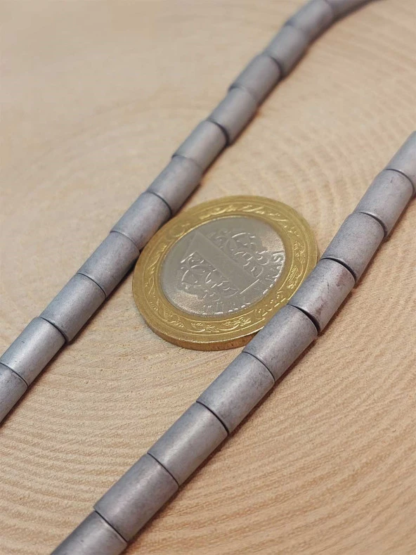Hematit Taşı Dizi 5.5*8mm (49610) - Resim 2