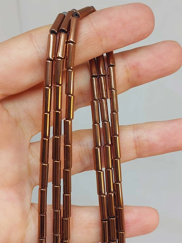 Hematit Taşı Dizi 3*9mm (49616) ürün görseli 1