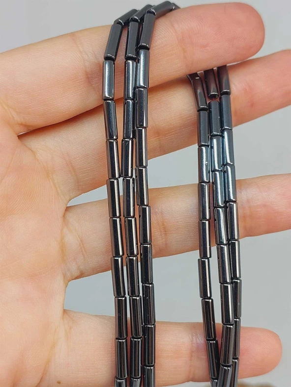 Hematit Taşı Dizi 3*9mm (49620) ürün görseli 1
