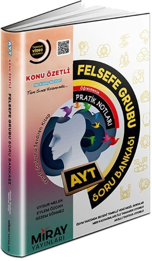 AYT Felsefe Grubu Konu Özetli Soru Bankası Miray Yayınları ürün görseli 1