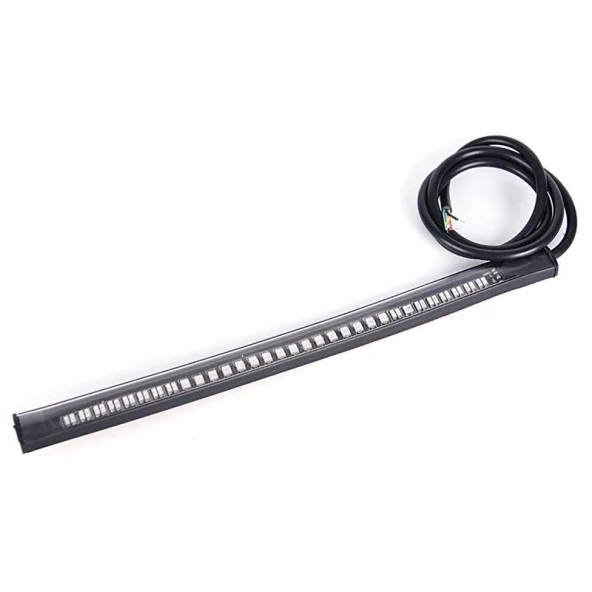 Şerit led esnek model kırmızı-sarı 12v Esnek sağlam yapı ürün görseli 1