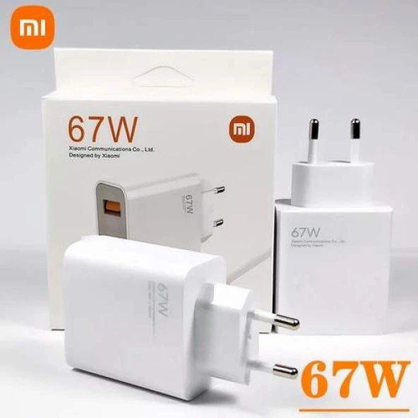 Orjinal Xiaomi Paco F5 Pro Type-C Data Kablo ve 67W 6A MYD-12-ES Hızlı Şarj cihazı 67WXIAOMI1066 ürün görseli 1