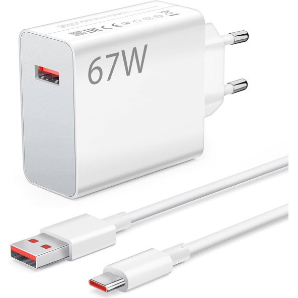 67W Turbo Hızlı Şarj Cihazı USB C Kablolu 1m Redmi Note 11 11s Xiaomi 11T Mi 11 Ultra 12S Ultra 12 Lite 12 12X 11 LiteRedmi Note 11 Pro POCO F4 POCO X4 GT F4 Pro POCO M4 Pro 67WXIAOMI1105 ürün görseli 1