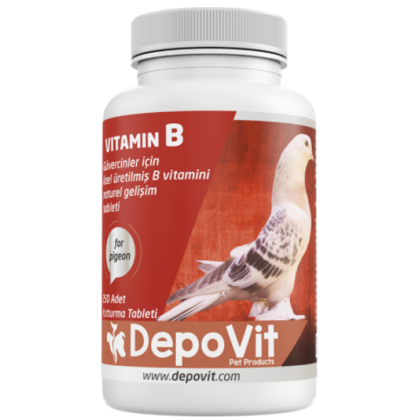 DEPOVİT B VİTAMİN KOMPLEKSİ (GÜVERCİN, PAPAĞAN, HOROZ, TAVUK VB..) ürün görseli 1